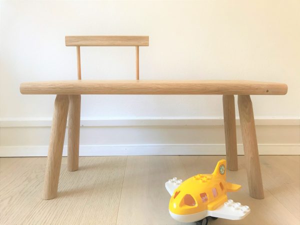 'Kiyomi' toddler bench with backrest 3